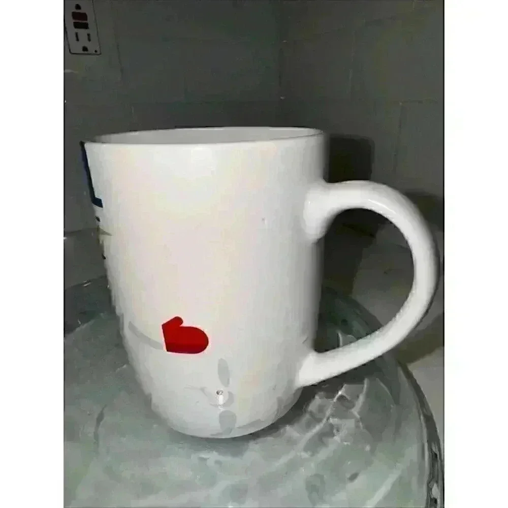 STARBUCKS COFFEE COMPANY Cup Mug CHRISTMAS SNOWMAN  2012